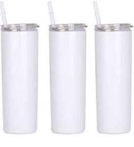 30oz Skinny Straight Sublimation Tumblers 2 Pack
